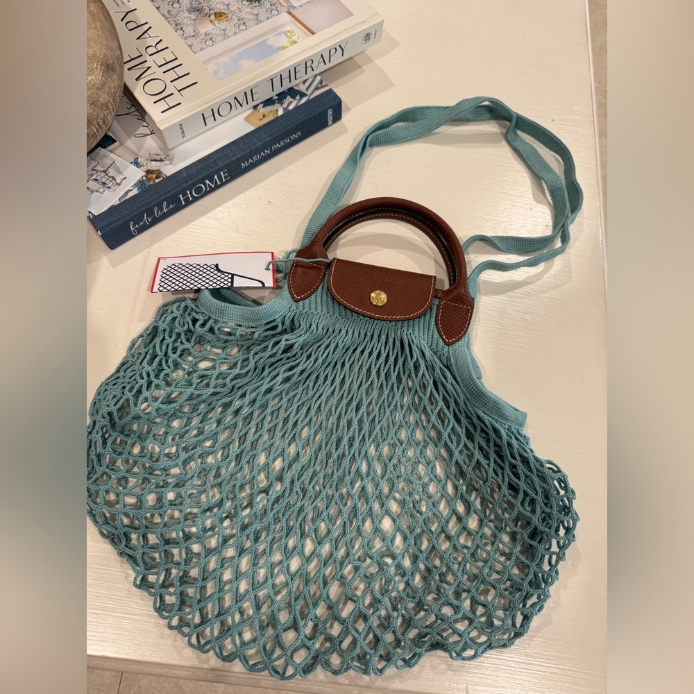 Longchamp
Le Pliage Filet Knit Top Handle Bag
Lagoon - Picture 6 of 9